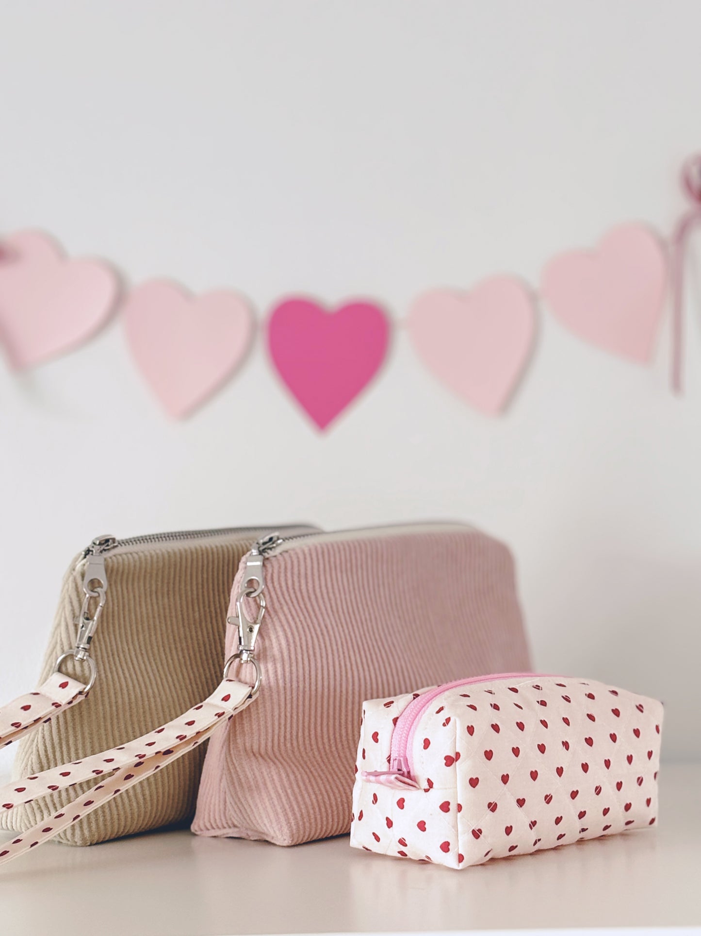 Mini Heart Makeup Bag The Love Collection