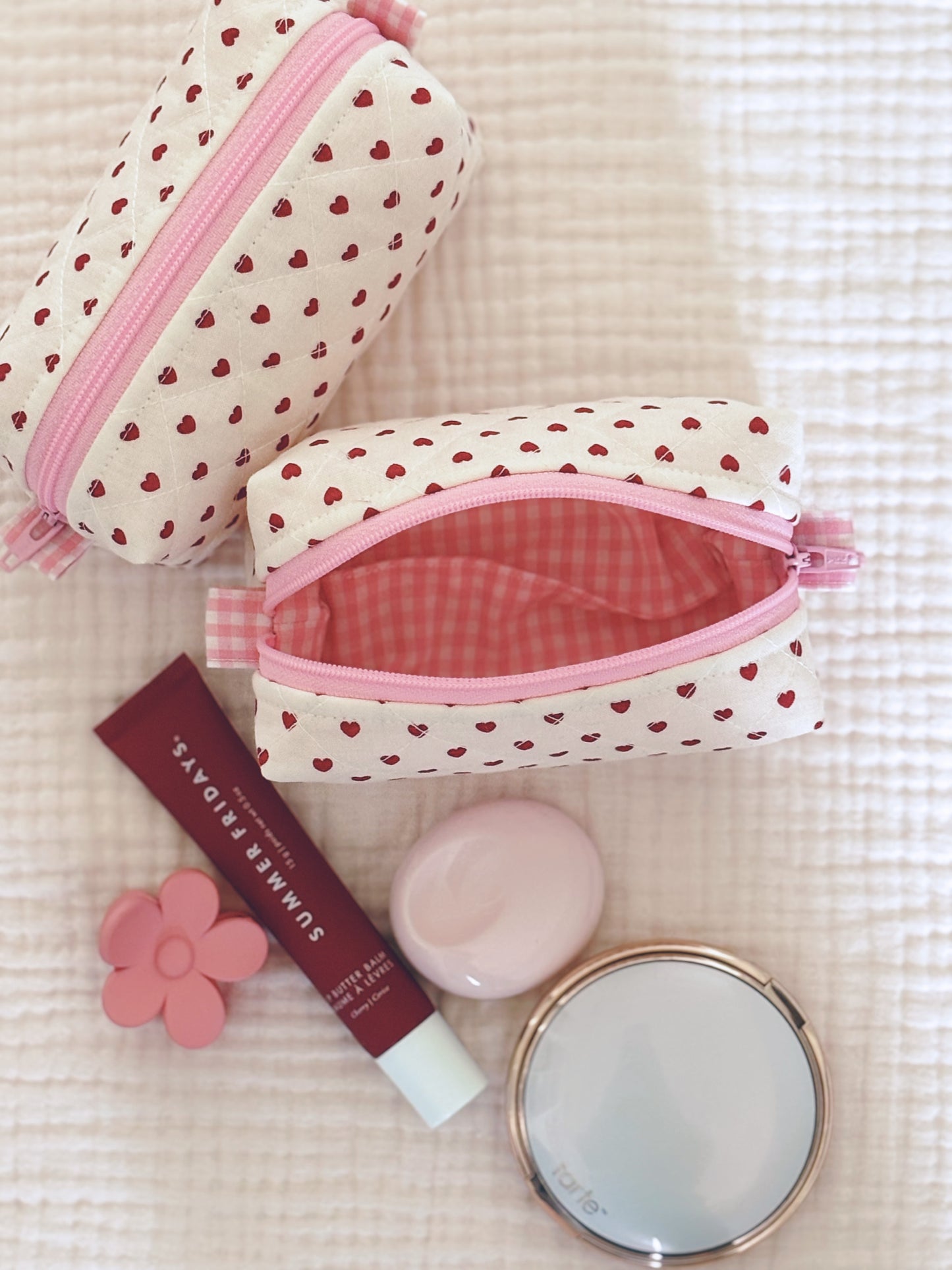 Mini Heart Makeup Bag The Love Collection